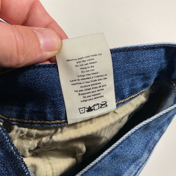 Rag & Bone Fit 2 Slim Fit "Throop" Button Fly Jeans Made in USA men's size 33x31 - Picture 8 of 12